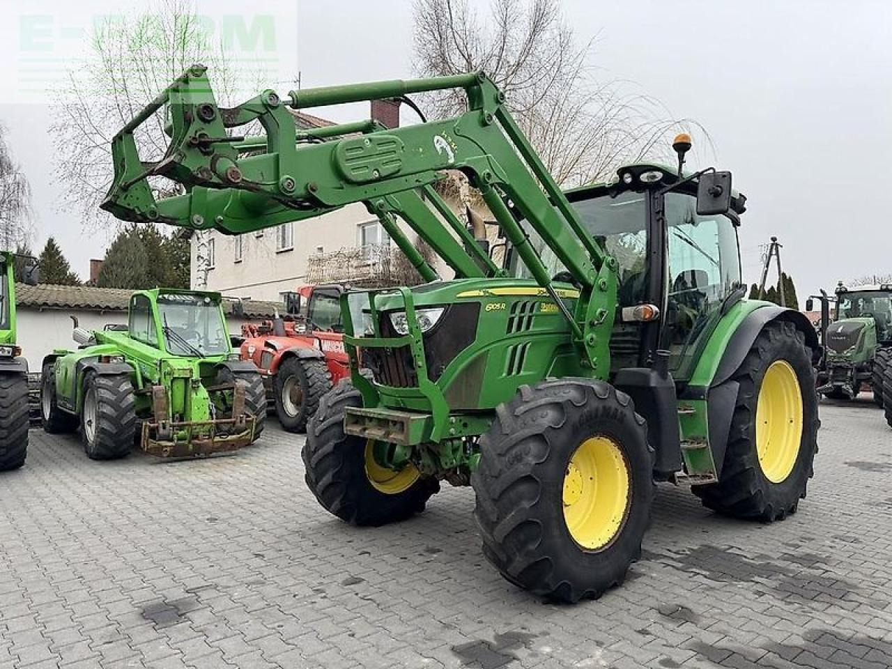 John Deere 6105r + jd h340 - Traktor: das Bild 1 John Deere 6105r + jd h340 - Traktor: das Bild 1