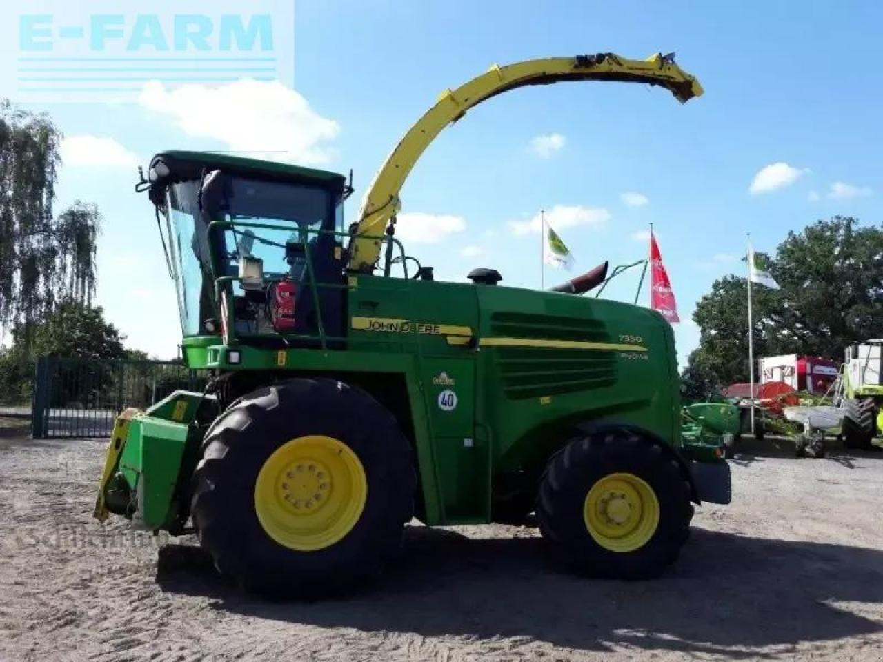 John Deere 7350 ohne vorsatz - Feldhäcksler: das Bild 4 John Deere 7350 ohne vorsatz - Feldhäcksler: das Bild 4