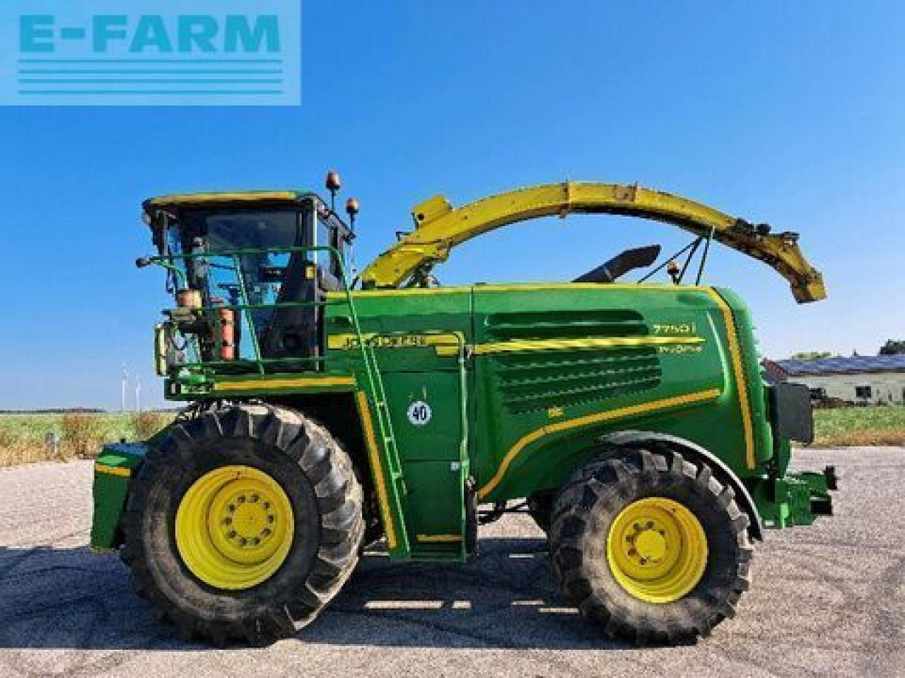John Deere 7750 - Feldhäcksler: das Bild 1 John Deere 7750 - Feldhäcksler: das Bild 1