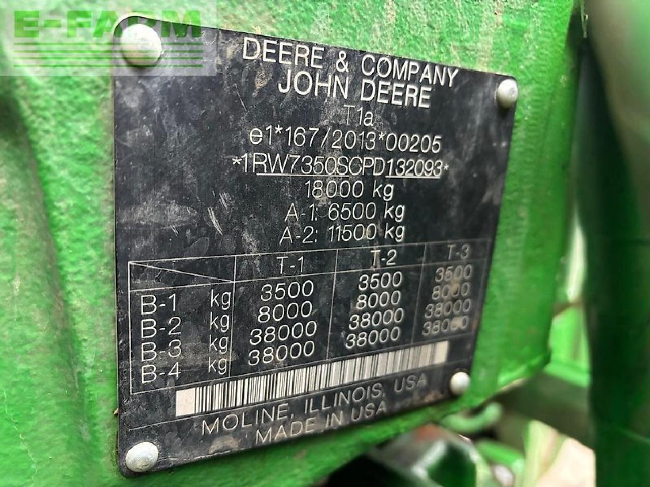 John Deere 7r 350 - Traktor: das Bild 5 John Deere 7r 350 - Traktor: das Bild 5