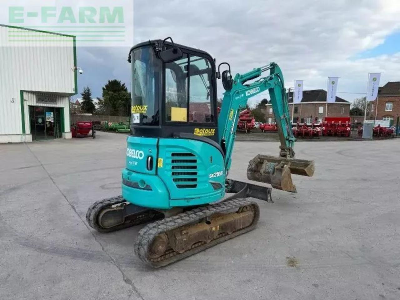 Kobelco sk 25 sr-6e - Minibagger: das Bild 4 Kobelco sk 25 sr-6e - Minibagger: das Bild 4