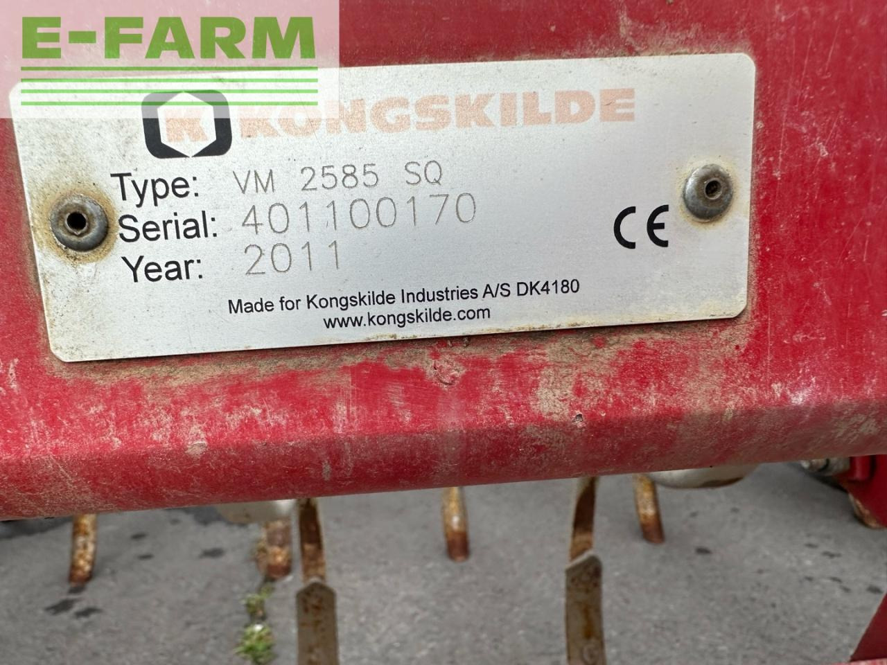 Kongskilde VM 2585 SQ - Säkombination: das Bild 5 Kongskilde VM 2585 SQ - Säkombination: das Bild 5