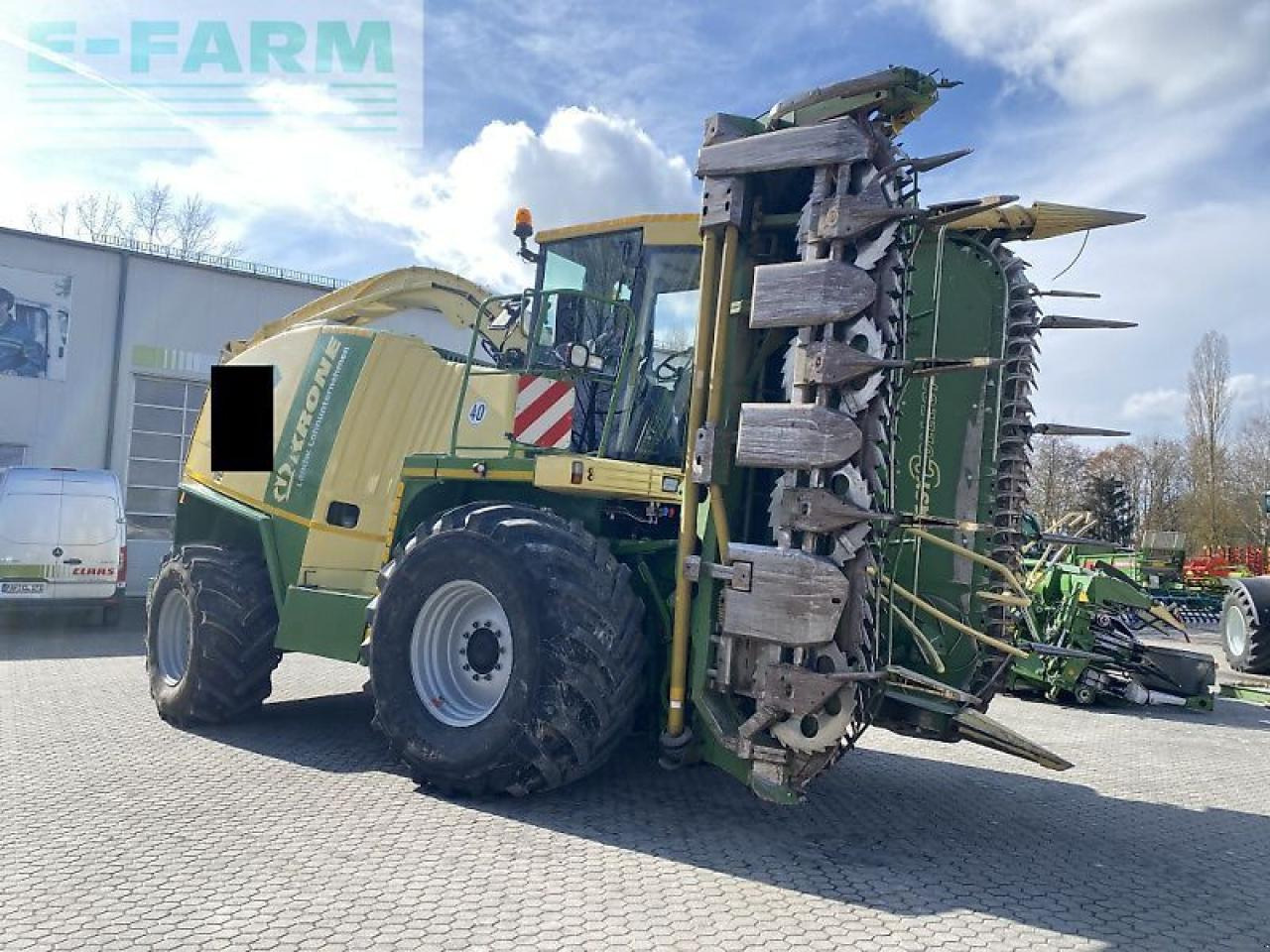 Krone big x 650 - Feldhäcksler: das Bild 2 Krone big x 650 - Feldhäcksler: das Bild 2