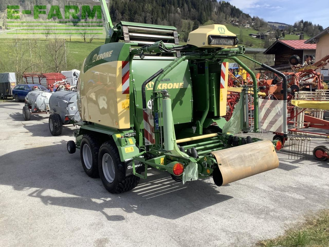 Krone comprima cf 155 xc - Packenpresse: das Bild 5 Krone comprima cf 155 xc - Packenpresse: das Bild 5