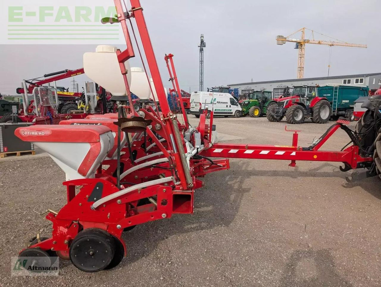 Kverneland optima tf profi 8reihig, mikrogranulatstreuer - Einzelkornsämaschine: das Bild 3 Kverneland optima tf profi 8reihig, mikrogranulatstreuer - Einzelkornsämaschine: das Bild 3