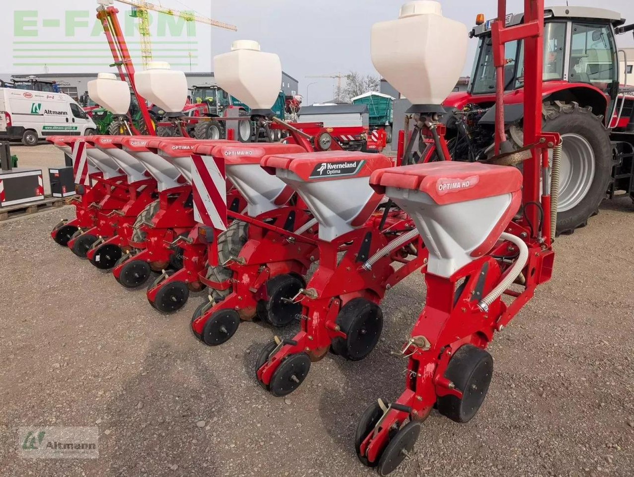 Kverneland optima tf profi 8reihig, mikrogranulatstreuer - Einzelkornsämaschine: das Bild 2 Kverneland optima tf profi 8reihig, mikrogranulatstreuer - Einzelkornsämaschine: das Bild 2