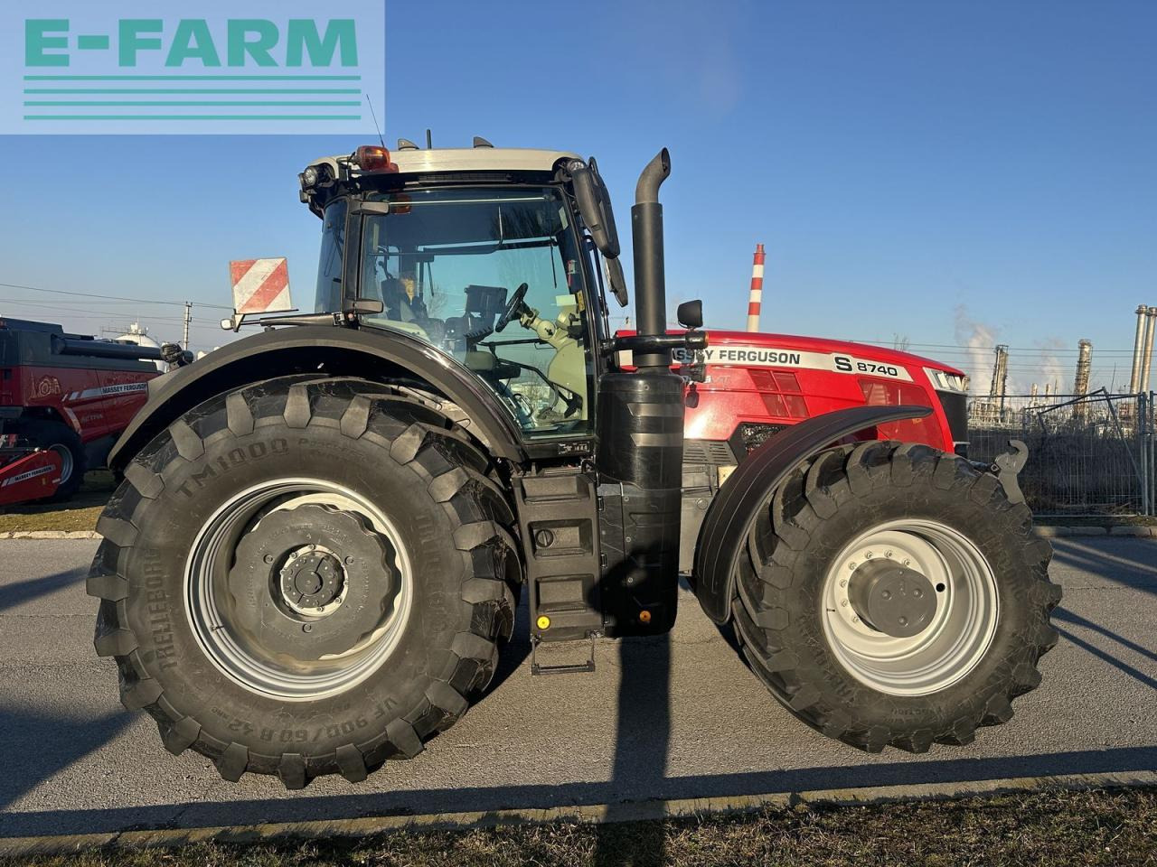 Traktor Massey Ferguson mf 8740 s (stage v): das Bild 9 Traktor Massey Ferguson mf 8740 s (stage v): das Bild 9