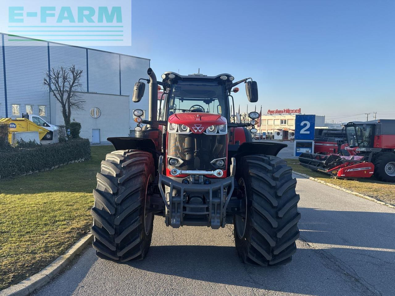 Massey Ferguson mf 8740 s (stage v) - Traktor: das Bild 2 Massey Ferguson mf 8740 s (stage v) - Traktor: das Bild 2