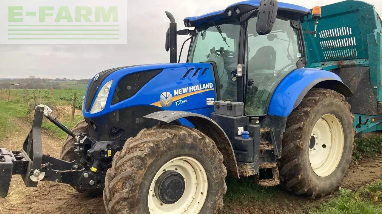 New Holland t7.190 - Traktor: das Bild 1 New Holland t7.190 - Traktor: das Bild 1