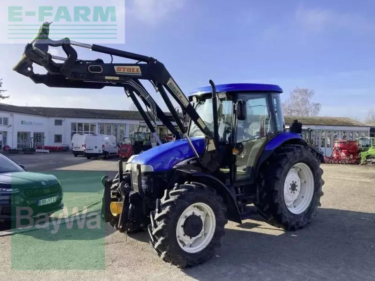 New Holland td 95 d D - Traktor: das Bild 4 New Holland td 95 d D - Traktor: das Bild 4