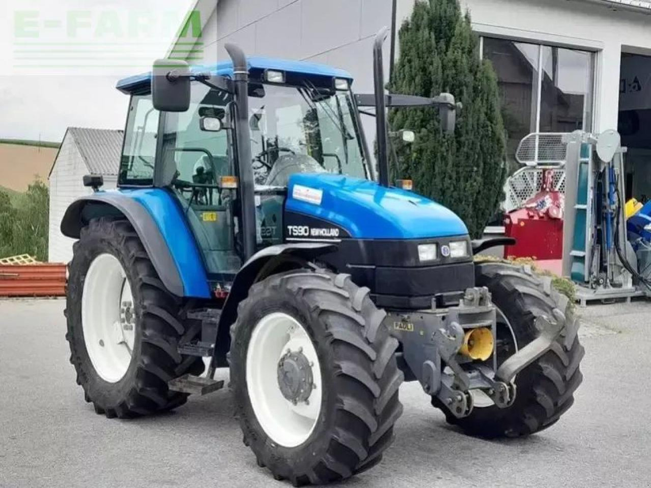 New Holland ts90 - Traktor: das Bild 2 New Holland ts90 - Traktor: das Bild 2