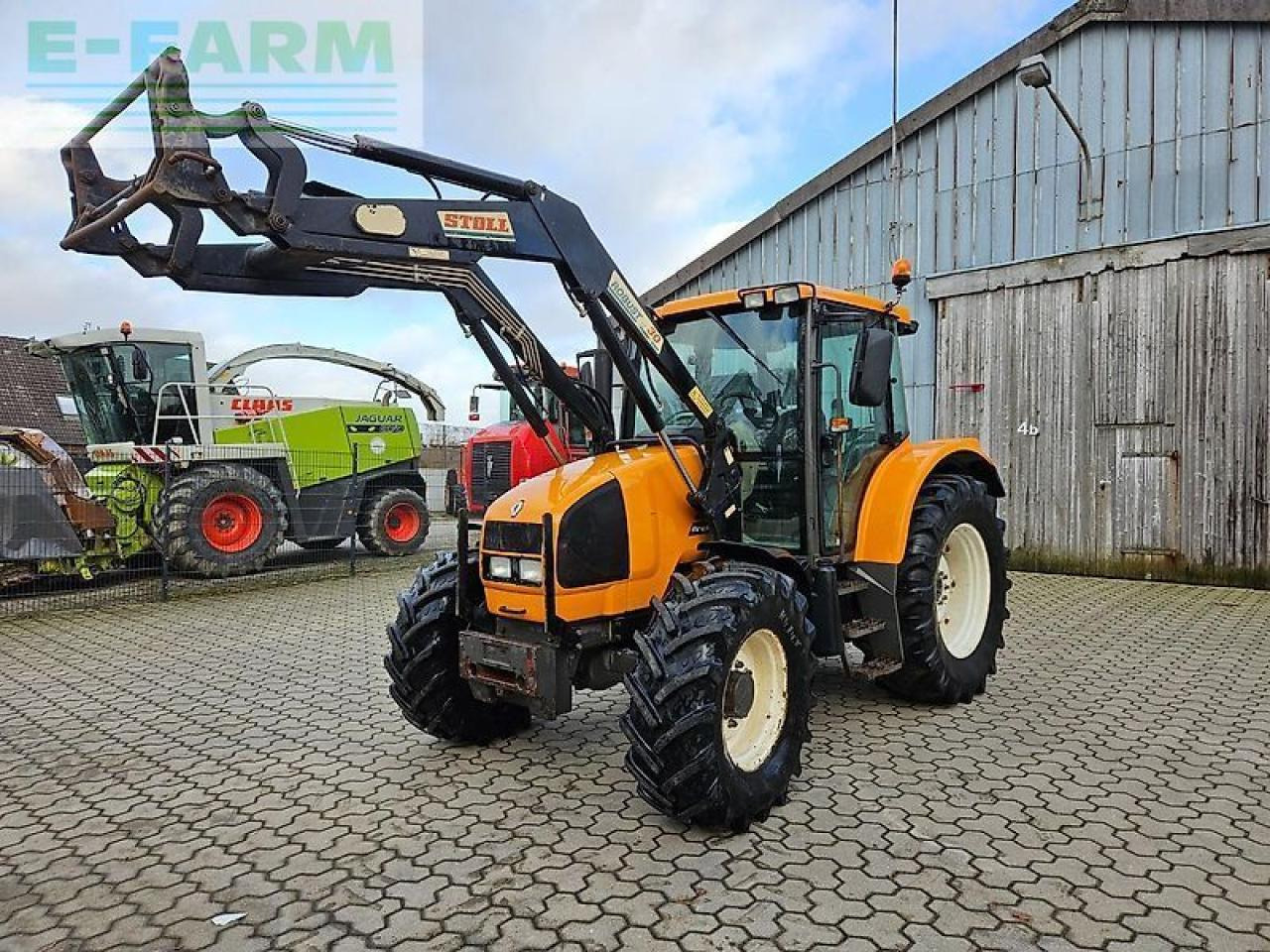 Renault ares 540 rx mit frontlader - Traktor: das Bild 1 Renault ares 540 rx mit frontlader - Traktor: das Bild 1