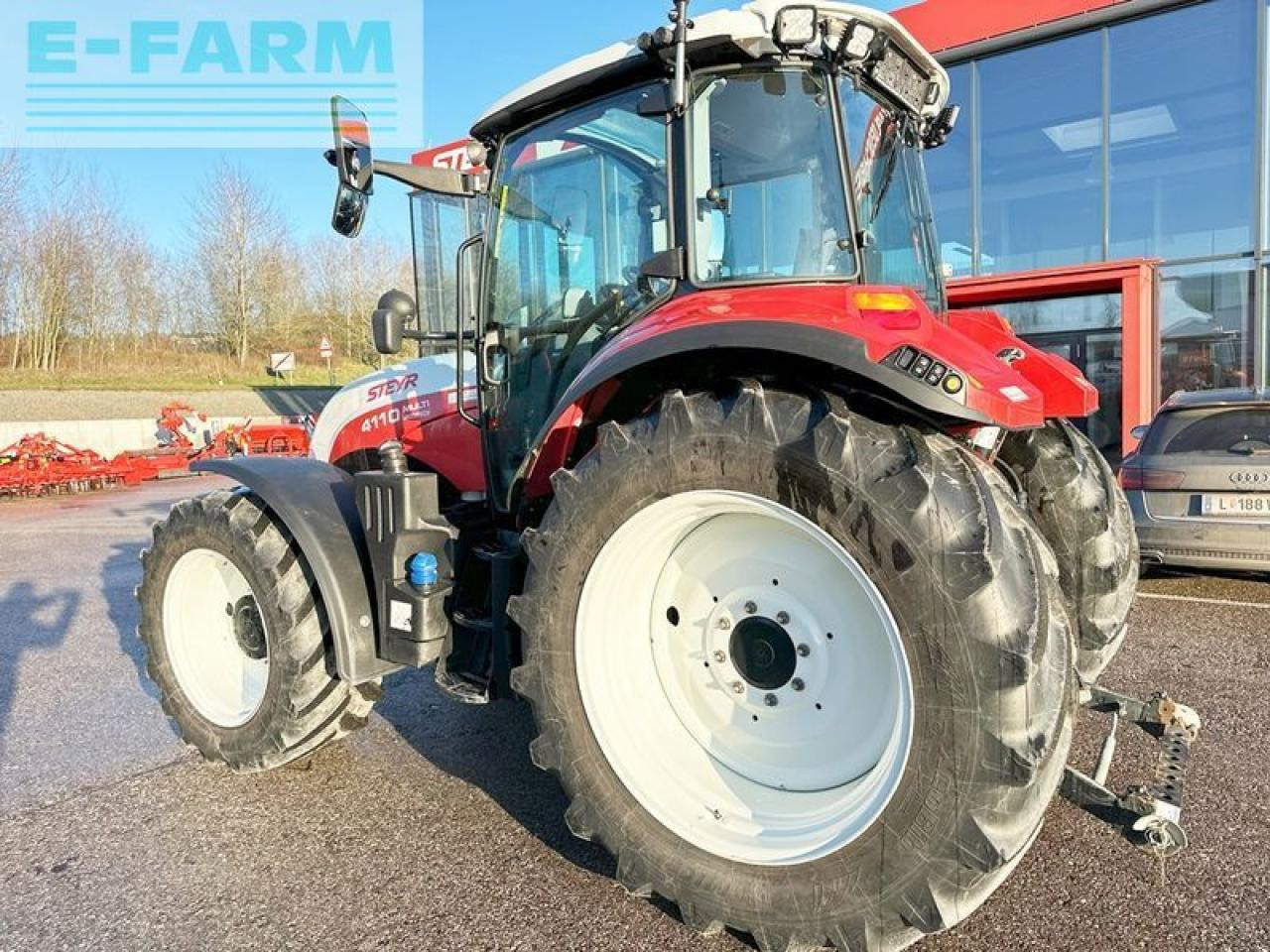 Steyr 4110 multi - Traktor: das Bild 4 Steyr 4110 multi - Traktor: das Bild 4