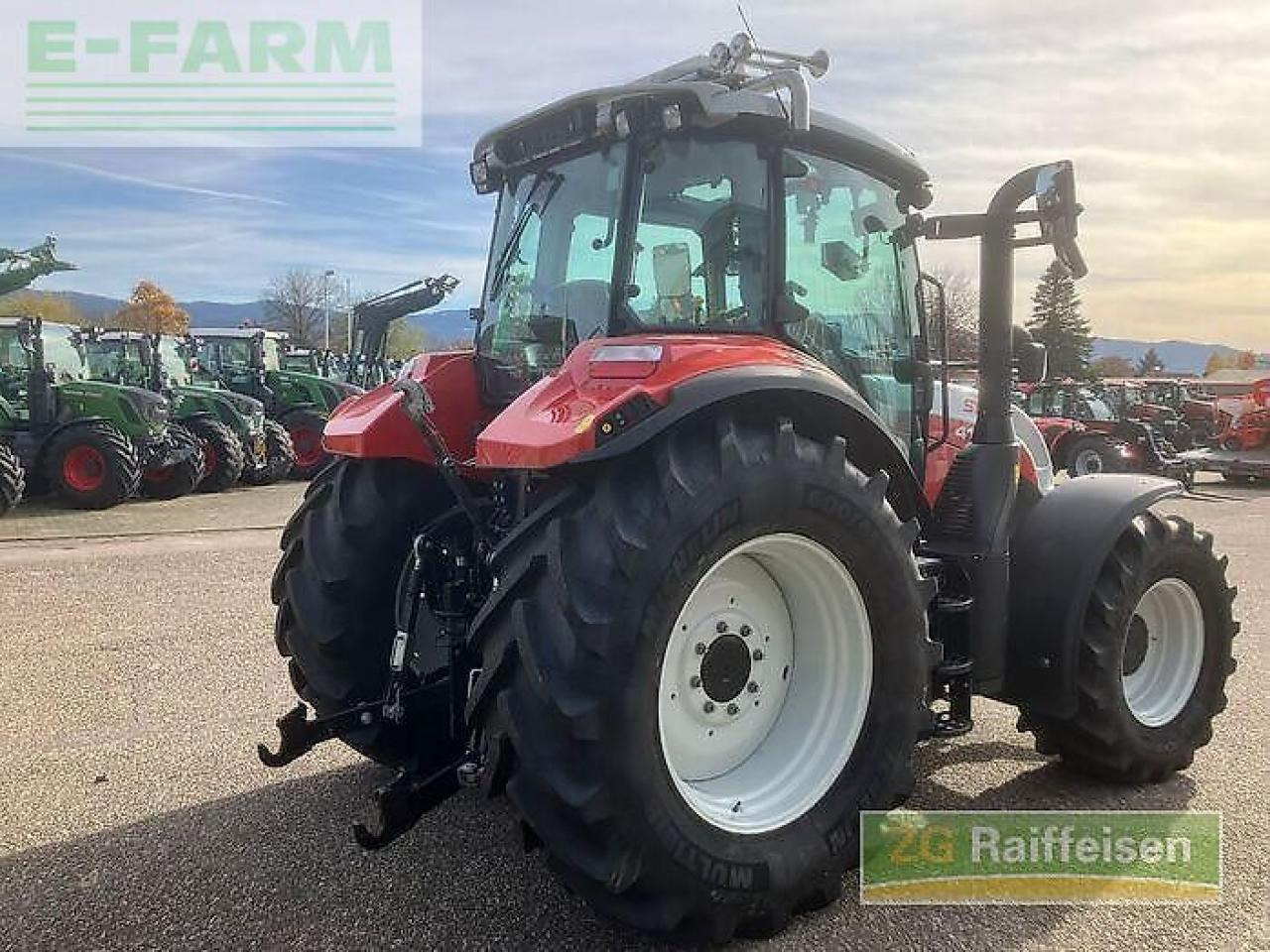 Steyr 4120 multi - Traktor: das Bild 4 Steyr 4120 multi - Traktor: das Bild 4