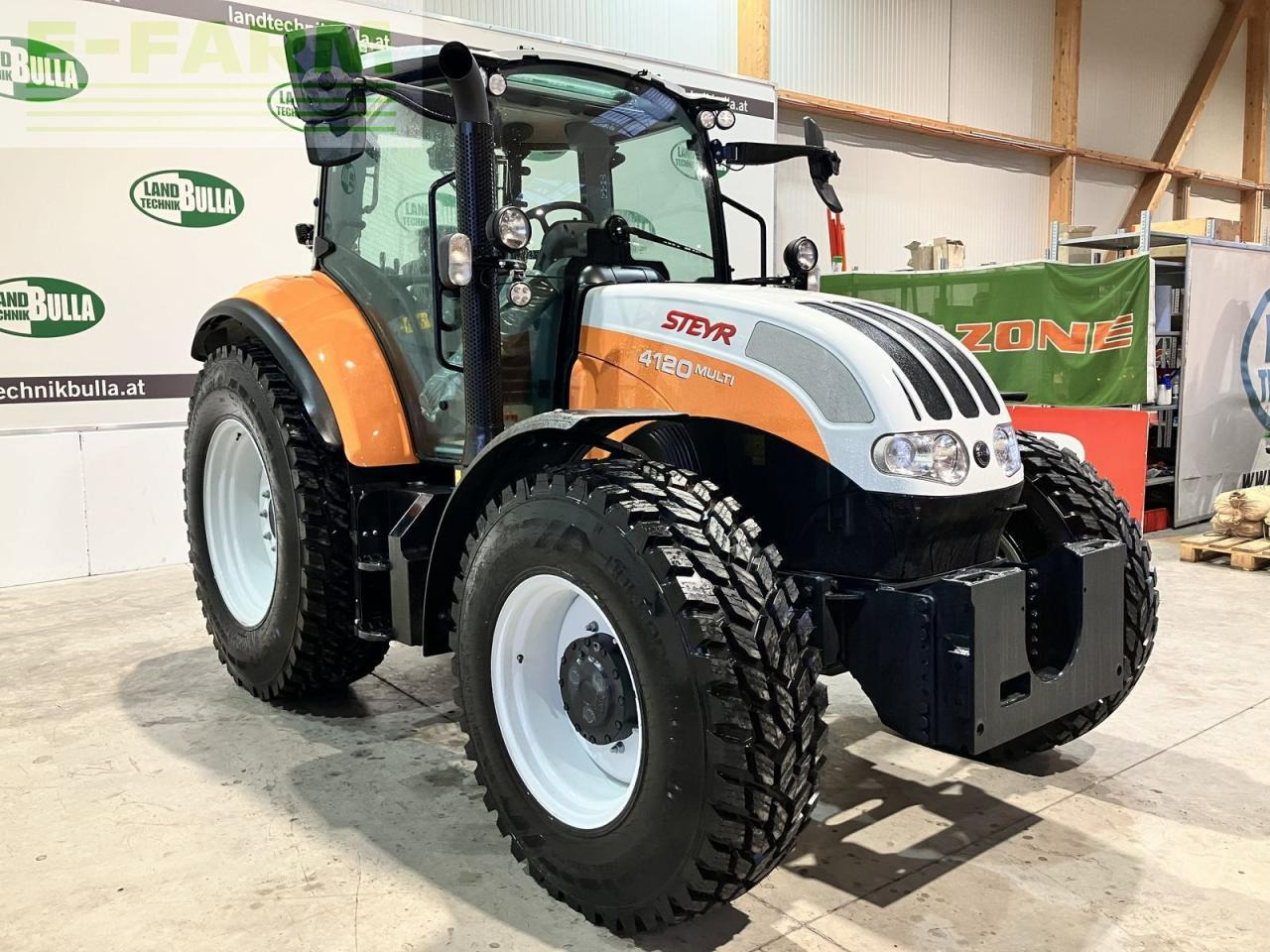 Steyr 4120 multi (stage v) - Traktor: das Bild 2 Steyr 4120 multi (stage v) - Traktor: das Bild 2