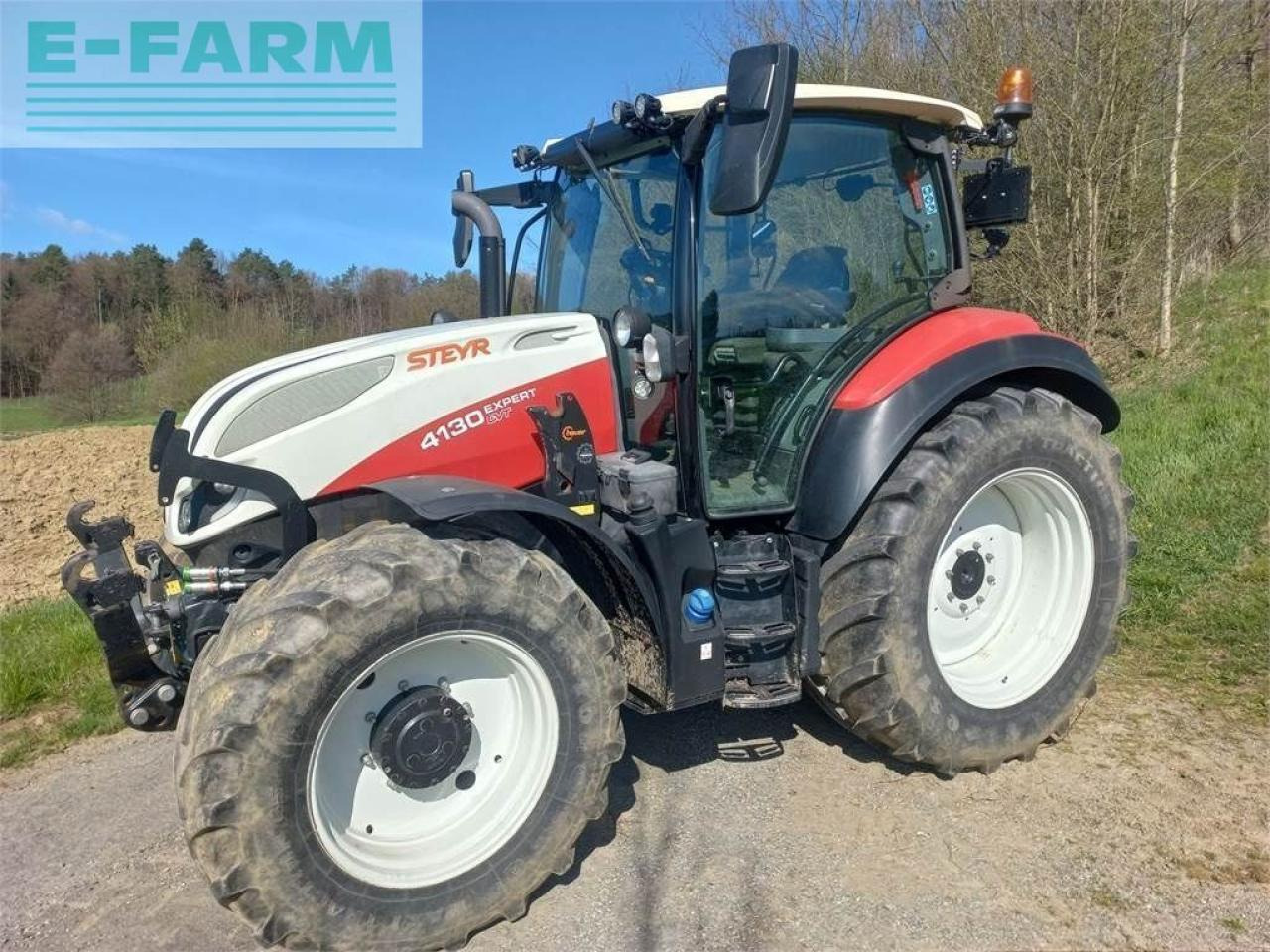Steyr 4130 expert cvt CVT - Traktor: das Bild 1 Steyr 4130 expert cvt CVT - Traktor: das Bild 1