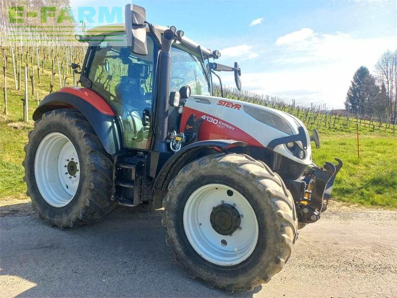 Steyr 4130 expert cvt CVT - Traktor: das Bild 3 Steyr 4130 expert cvt CVT - Traktor: das Bild 3