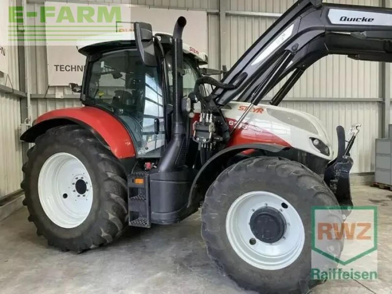 Steyr 6145 profi - Traktor: das Bild 2 Steyr 6145 profi - Traktor: das Bild 2