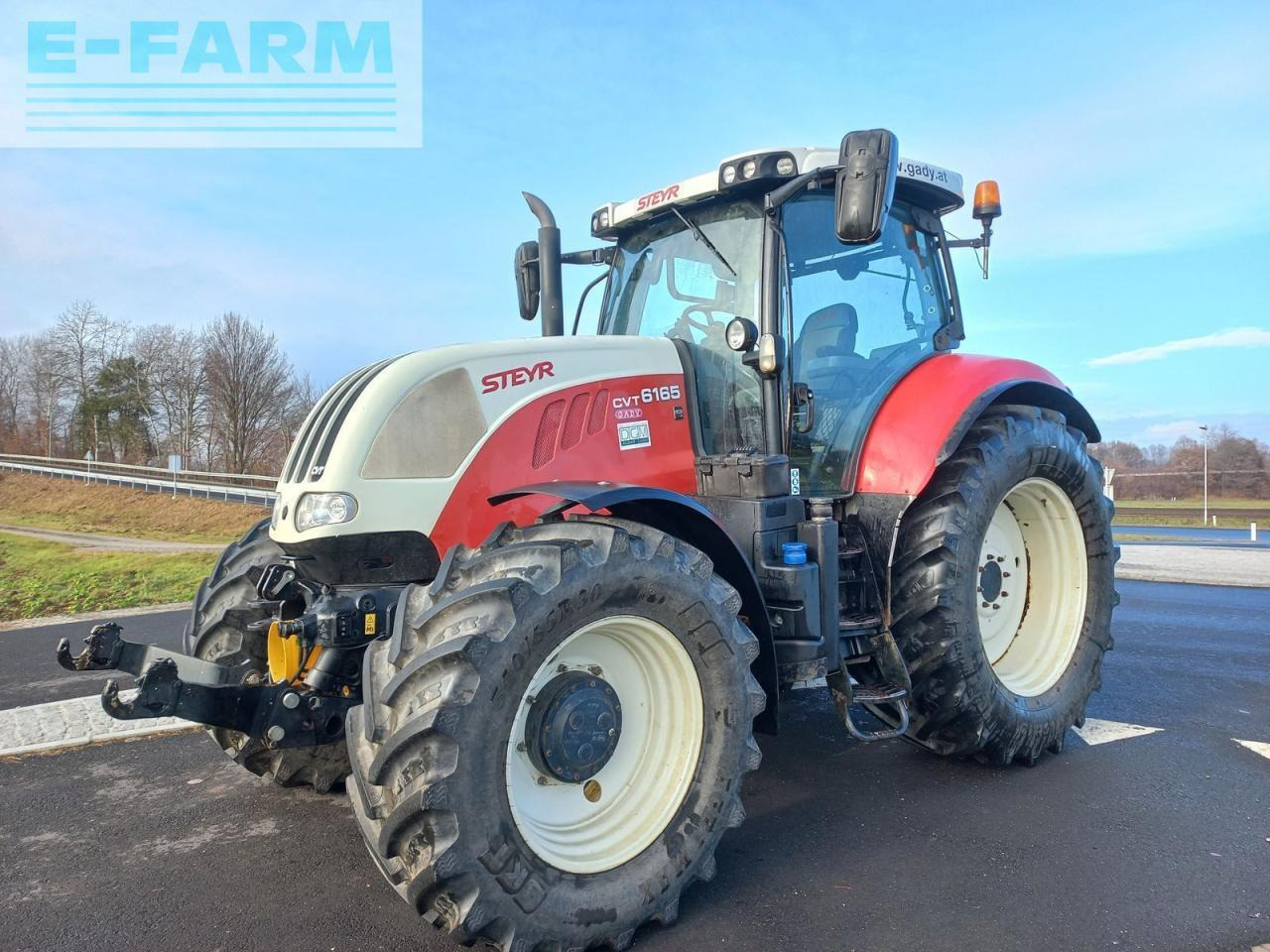 Steyr 6165 cvt hi-escr profi - Traktor: das Bild 1 Steyr 6165 cvt hi-escr profi - Traktor: das Bild 1