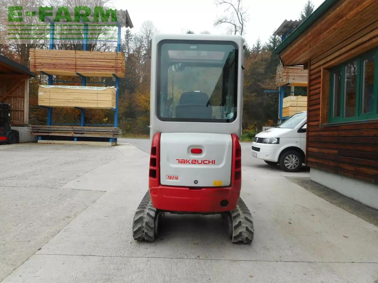 Takeuchi tb 216 ( 1.865kg ) powertilt + hydr. schnellwech - Minibagger: das Bild 3 Takeuchi tb 216 ( 1.865kg ) powertilt + hydr. schnellwech - Minibagger: das Bild 3