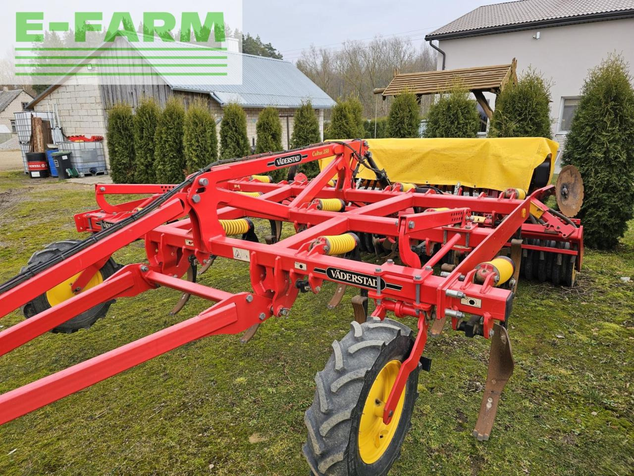 Väderstad Cultus Cs350 + Bdx-180 - Grubber: das Bild 1 Väderstad Cultus Cs350 + Bdx-180 - Grubber: das Bild 1