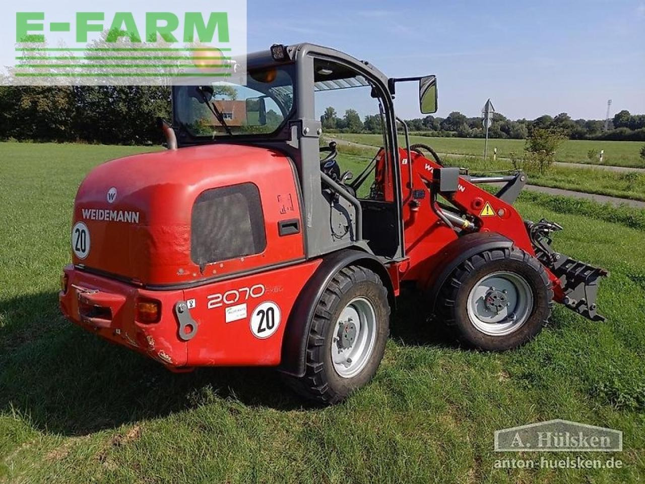 Minibagger Weidemann 2070 cx 80lp: das Bild 9