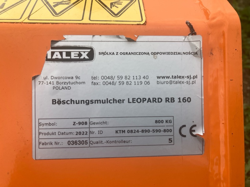 Talex Leopard RB 160 - Schlegelmäher: das Bild 2 Talex Leopard RB 160 - Schlegelmäher: das Bild 2