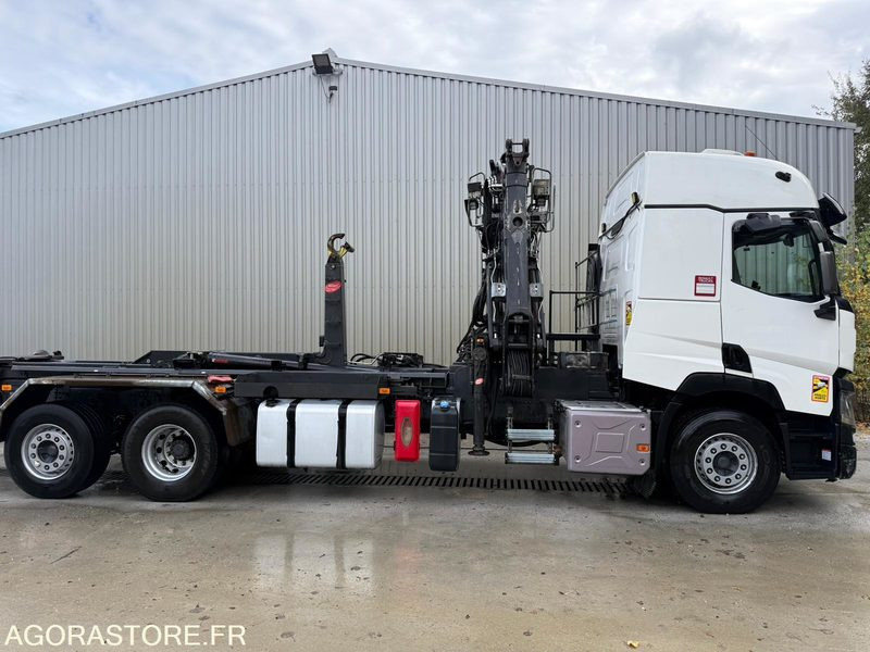 Renault porteur C460 Ampliroll Grue 6x2 remorquant - Abrollkipper: das Bild 1 Renault porteur C460 Ampliroll Grue 6x2 remorquant - Abrollkipper: das Bild 1