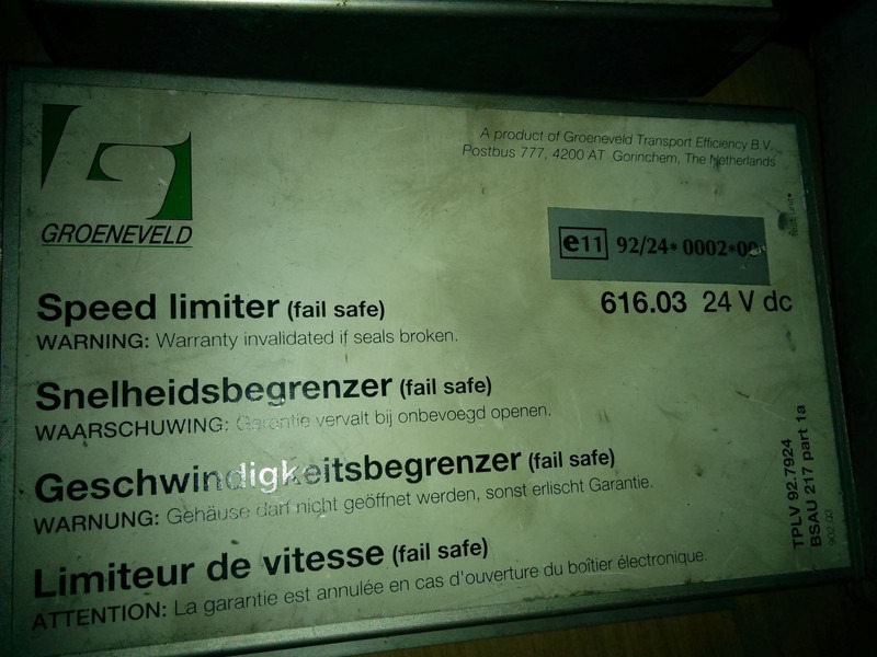 Scania MaxiMum Controol / Truck-Cruise ELSON - Steuergerät: das Bild 1 Scania MaxiMum Controol / Truck-Cruise ELSON - Steuergerät: das Bild 1