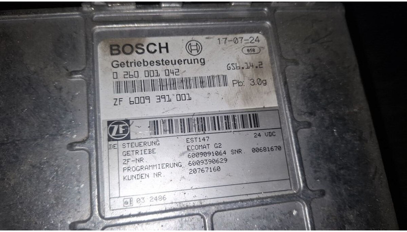 Scania кпп 602С .0260001031 . 032. 041. - Steuergerät: das Bild 2 Scania кпп 602С .0260001031 . 032. 041. - Steuergerät: das Bild 2