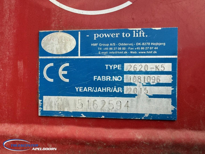 HMF 2620 K5 Afstandsbediening, 2x Extra functie - Ladekran: das Bild 5 HMF 2620 K5 Afstandsbediening, 2x Extra functie - Ladekran: das Bild 5