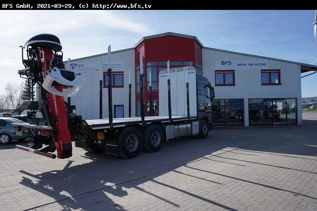 MAN TGX (TG3) 26.510 6x4 BL TG3, Plateau Aufbau - Holztransporter: das Bild 4 MAN TGX (TG3) 26.510 6x4 BL TG3, Plateau Aufbau - Holztransporter: das Bild 4