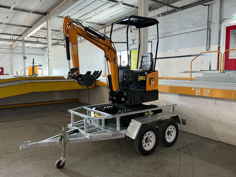JPC HT12 + TRAILER - NEW AND UNUSED BOTH! - Minibagger: das Bild 1 JPC HT12 + TRAILER - NEW AND UNUSED BOTH! - Minibagger: das Bild 1