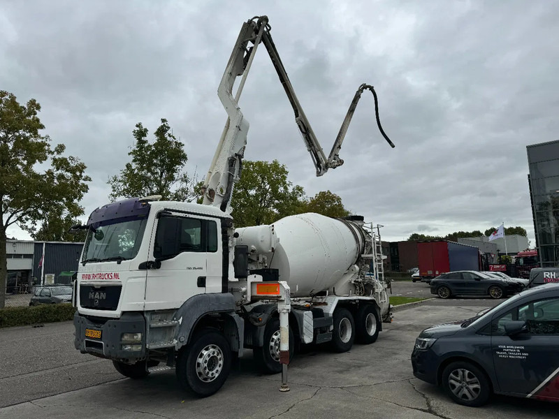 MAN TGS 35.400 8X4 PUTZMEISTER PUMP 21-3 + LIEBHERR MIXER - Betonpumpe: das Bild 1 MAN TGS 35.400 8X4 PUTZMEISTER PUMP 21-3 + LIEBHERR MIXER - Betonpumpe: das Bild 1