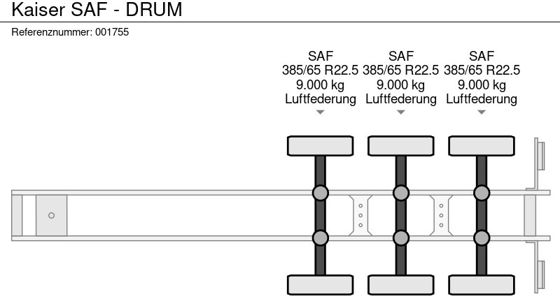 Holzauflieger Kaiser SAF - DRUM: das Bild 15 Holzauflieger Kaiser SAF - DRUM: das Bild 15