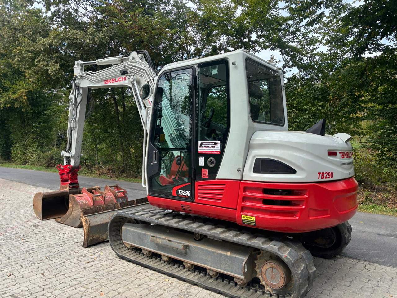 TAKEUCHI TB 290 - Minibagger: das Bild 5 TAKEUCHI TB 290 - Minibagger: das Bild 5