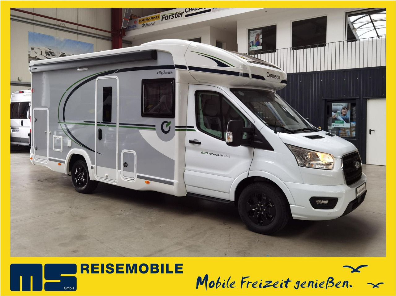 Chausson 630 TITANIUM / - 2026 - / EINZEL.- HUBBETTEN - Teilintegriertes Wohnmobil: das Bild 1 Chausson 630 TITANIUM / - 2026 - / EINZEL.- HUBBETTEN - Teilintegriertes Wohnmobil: das Bild 1