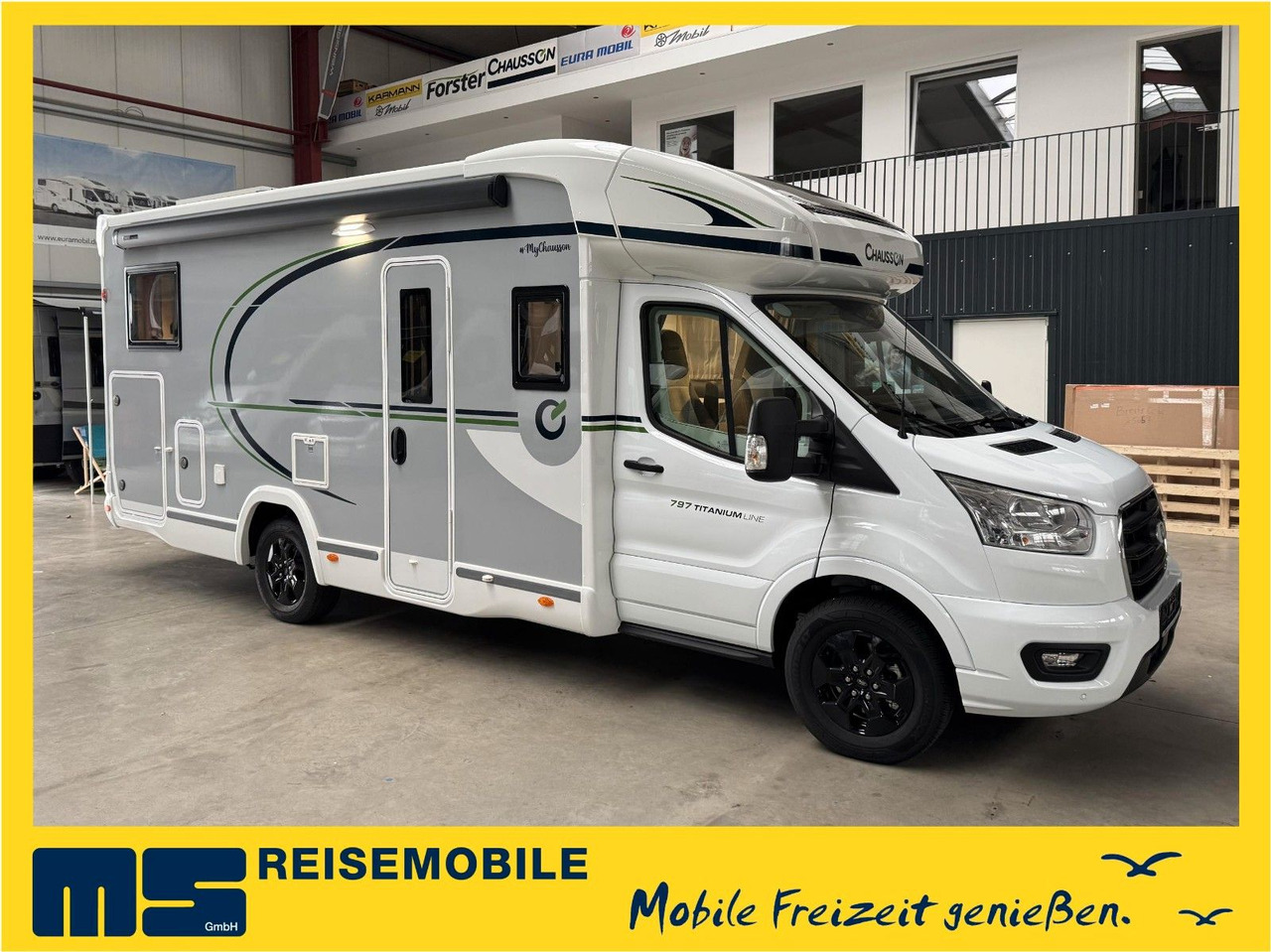 Chausson 797 TITANIUM / - 2026 - / 4.1T. / EINZELBETTEN - Teilintegriertes Wohnmobil: das Bild 1 Chausson 797 TITANIUM / - 2026 - / 4.1T. / EINZELBETTEN - Teilintegriertes Wohnmobil: das Bild 1