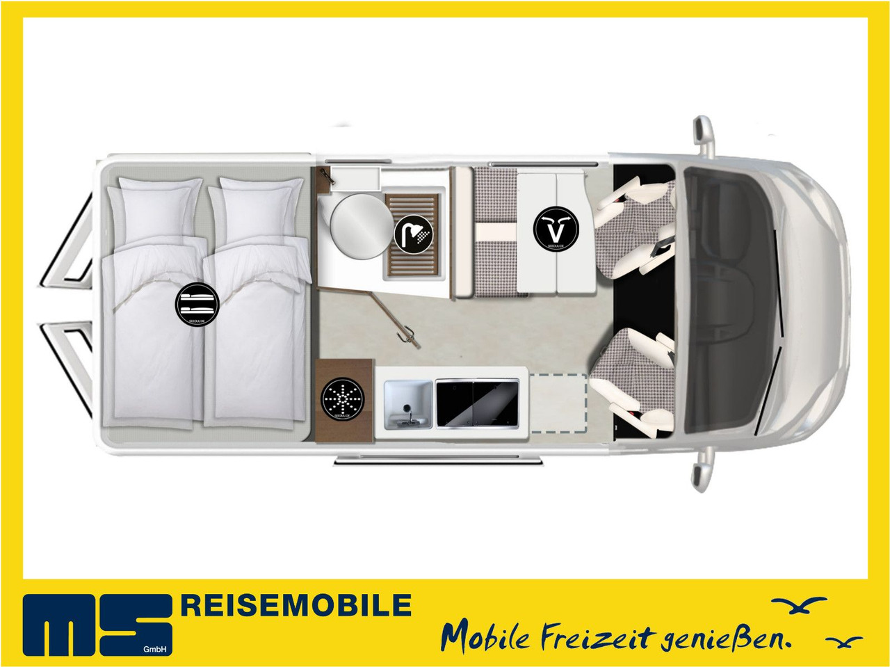 Karmann DAVIS 591 LIFESTYLE / MODELL 2026 / STOCKBETTEN - Camper Van: das Bild 1 Karmann DAVIS 591 LIFESTYLE / MODELL 2026 / STOCKBETTEN - Camper Van: das Bild 1