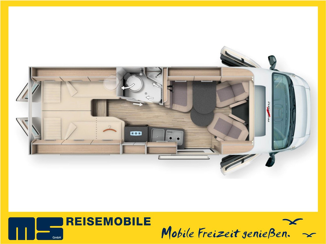 Malibu VAN DIVERSITY GT- 640 LE K /NAVIGATION & KEYLESS - Camper Van: das Bild 2 Malibu VAN DIVERSITY GT- 640 LE K /NAVIGATION & KEYLESS - Camper Van: das Bild 2