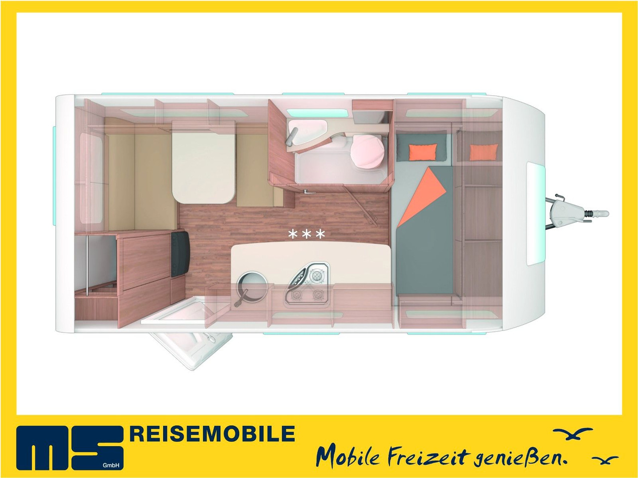 Weinsberg CARAONE 420 QD / - 2026 -/ ADVANCE & SMART PAKET - Wohnwagen: das Bild 2 Weinsberg CARAONE 420 QD / - 2026 -/ ADVANCE & SMART PAKET - Wohnwagen: das Bild 2