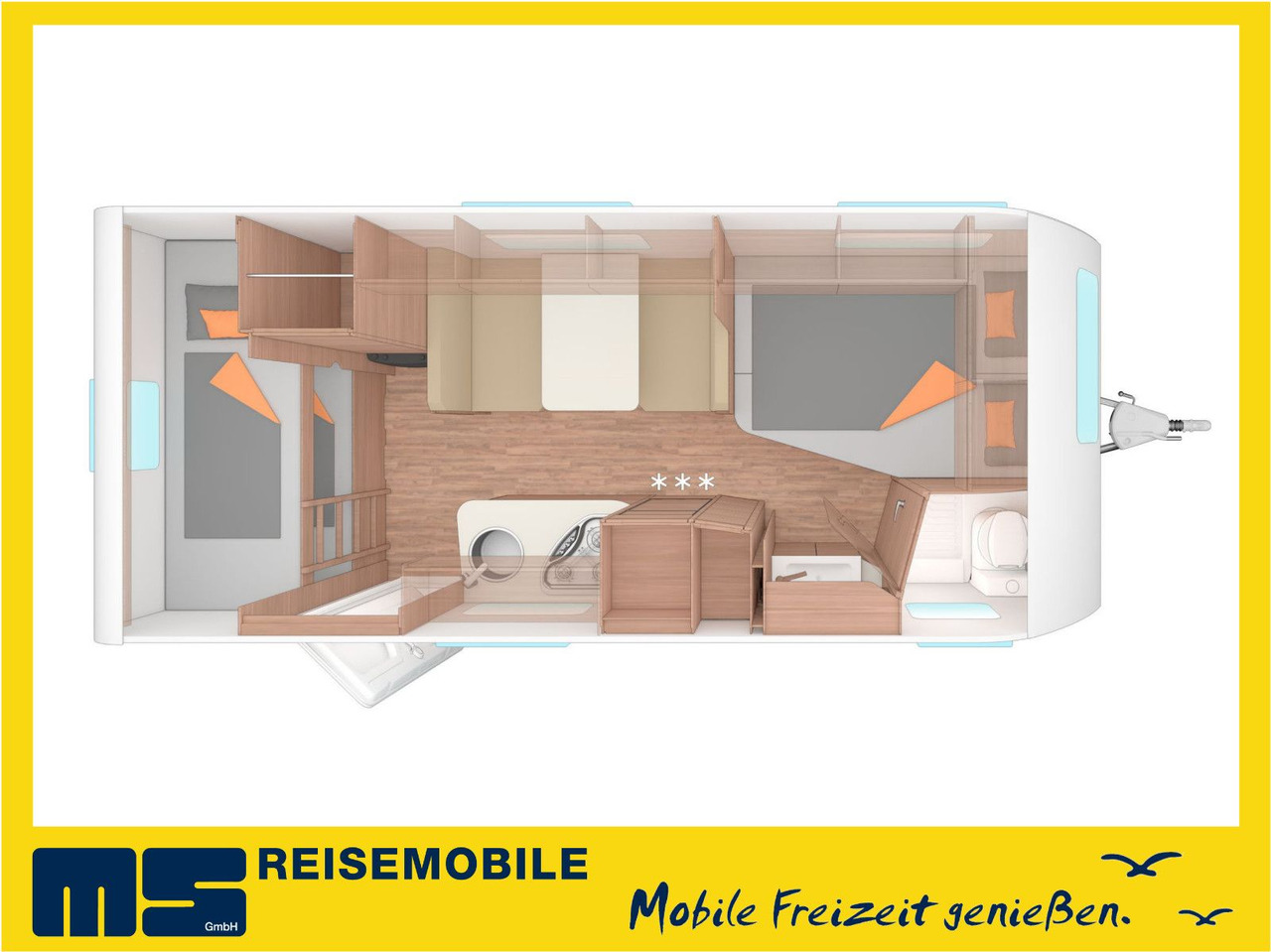 Weinsberg CARAONE 500 FDK EDITION HOT /-2025-/ETAGENBETTEN - Wohnwagen: das Bild 2 Weinsberg CARAONE 500 FDK EDITION HOT /-2025-/ETAGENBETTEN - Wohnwagen: das Bild 2