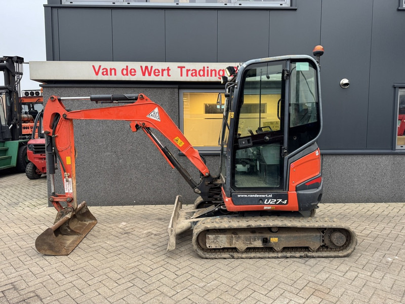 Kubota U27-4 minigraver/graafmachine rups 1 bak 2016 Diesel - Minibagger: das Bild 1 Kubota U27-4 minigraver/graafmachine rups 1 bak 2016 Diesel - Minibagger: das Bild 1