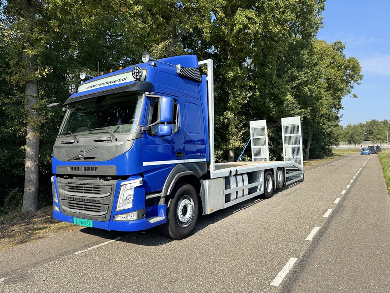 Volvo FM370 6X2 Machine Transporter / Oprij Vrachtwagen 2019 / EURO 6 / 550DKM / Steering Wheel / APK 11-2026 - Autotransporter LKW: das Bild 1 Volvo FM370 6X2 Machine Transporter / Oprij Vrachtwagen 2019 / EURO 6 / 550DKM / Steering Wheel / APK 11-2026 - Autotransporter LKW: das Bild 1