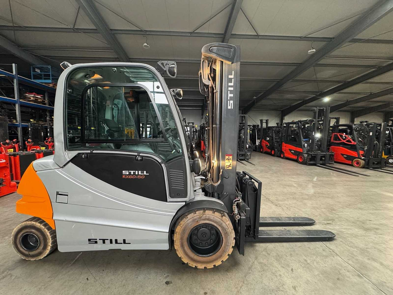 10/2025 SERVICE + UVV 11/2026 STILL RX60-50 5.000KG TRIPLEX 538CM 3.+4. VALVE ELECTRIC FORKLIFT 19.908 HOURS - Gabelstapler: das Bild 5 10/2025 SERVICE + UVV 11/2026 STILL RX60-50 5.000KG TRIPLEX 538CM 3.+4. VALVE ELECTRIC FORKLIFT 19.908 HOURS - Gabelstapler: das Bild 5