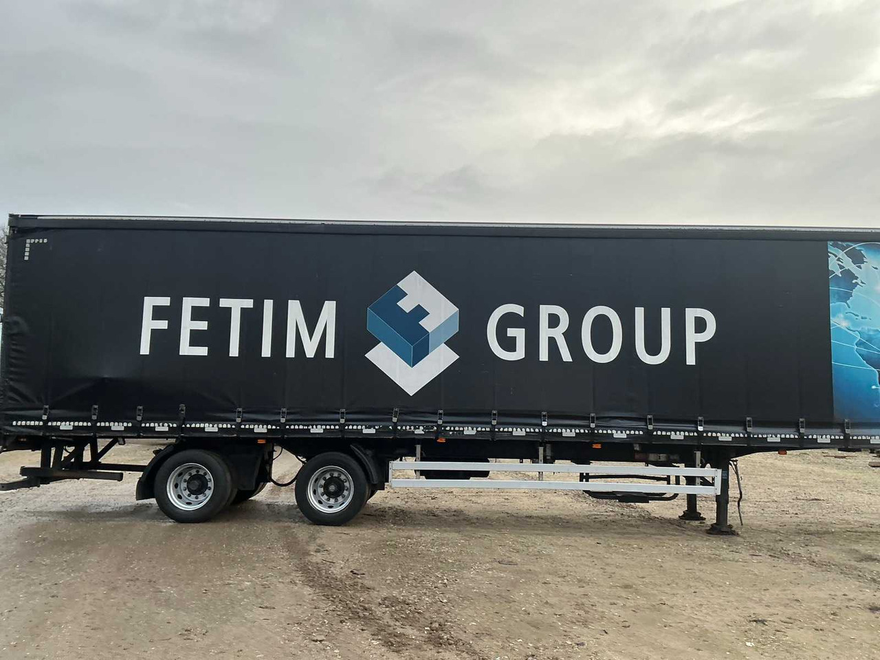 2001 PACTON T2-001 TAUTLINER SEMI-TRAILER - Auflieger: das Bild 4 2001 PACTON T2-001 TAUTLINER SEMI-TRAILER - Auflieger: das Bild 4