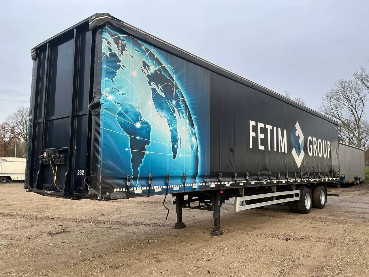 2001 PACTON T2-001 TAUTLINER SEMI-TRAILER - Auflieger: das Bild 1 2001 PACTON T2-001 TAUTLINER SEMI-TRAILER - Auflieger: das Bild 1