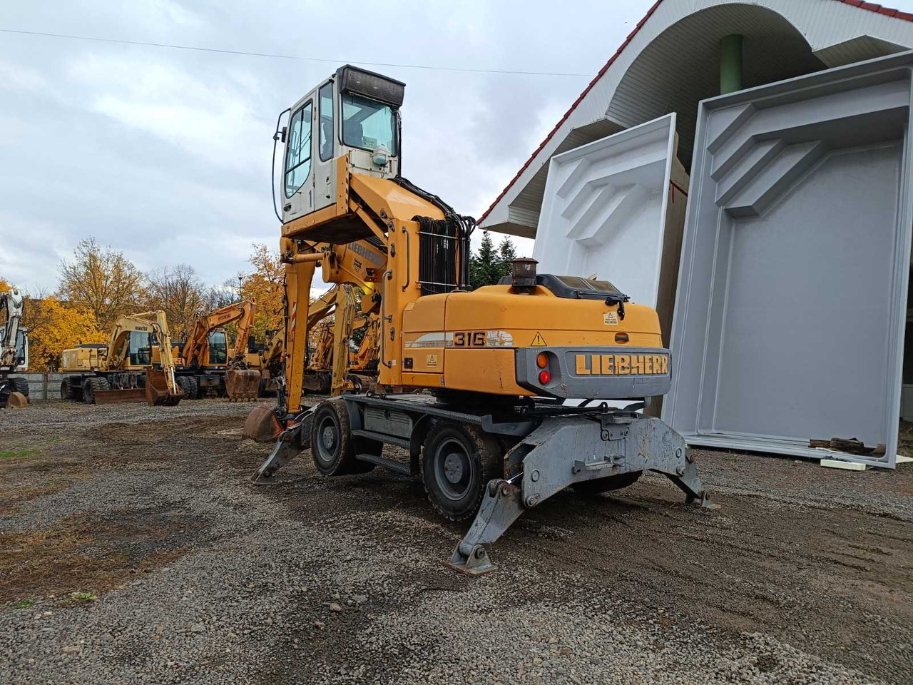 LIEBHERR - A 316 LITRONIC - WHEELED EXCAVATOR - 2009 - Mobilbagger: das Bild 2 LIEBHERR - A 316 LITRONIC - WHEELED EXCAVATOR - 2009 - Mobilbagger: das Bild 2