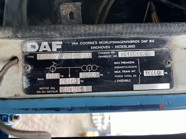 Kipper DAF 2800 6x4 Tipper: das Bild 17