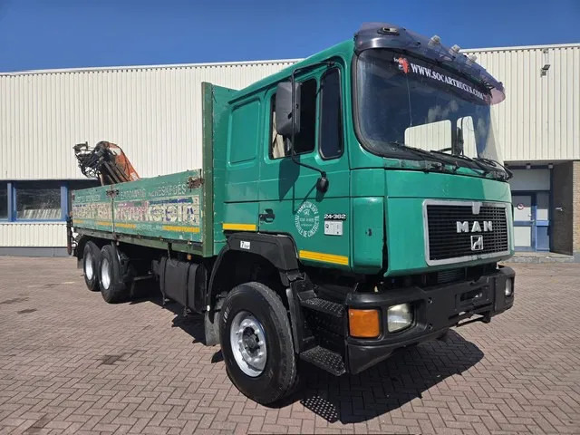 MAN 26.362 6x4 Full spring Euro 2 - Pritsche LKW, Autokran: das Bild 2 MAN 26.362 6x4 Full spring Euro 2 - Pritsche LKW, Autokran: das Bild 2